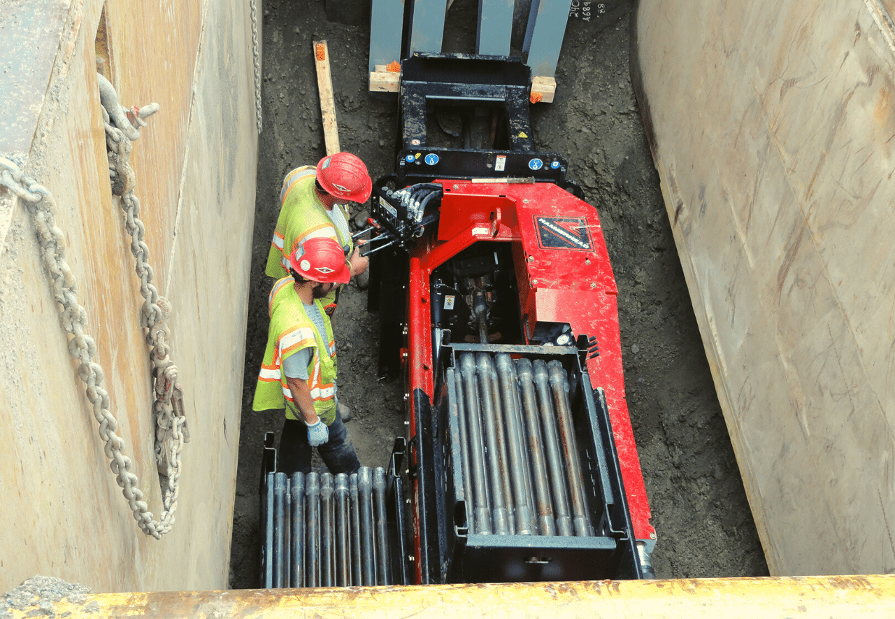 Michigan site work excavating equipment