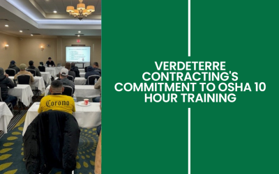 Verdeterre Contracting’s Commitment to OSHA 10 Hour Training